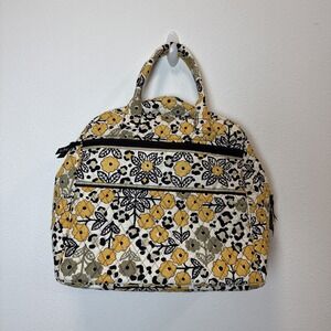 Vera Bradley GO WILD Grand Weekender Floral Bag & Cosmetic Case Animal Luggage